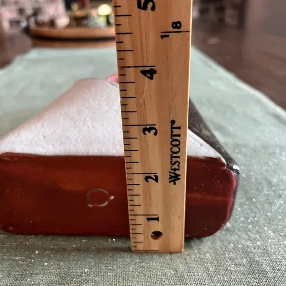 Unique Ceramic Handbag Vase or Planter Modern Art Decor Stamped O - Picture 6 of 6